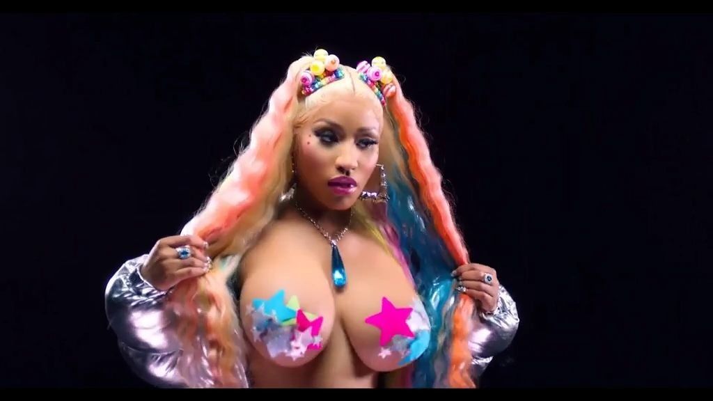 Edición de Nick Minaj del video de 1min 30s de Nicki