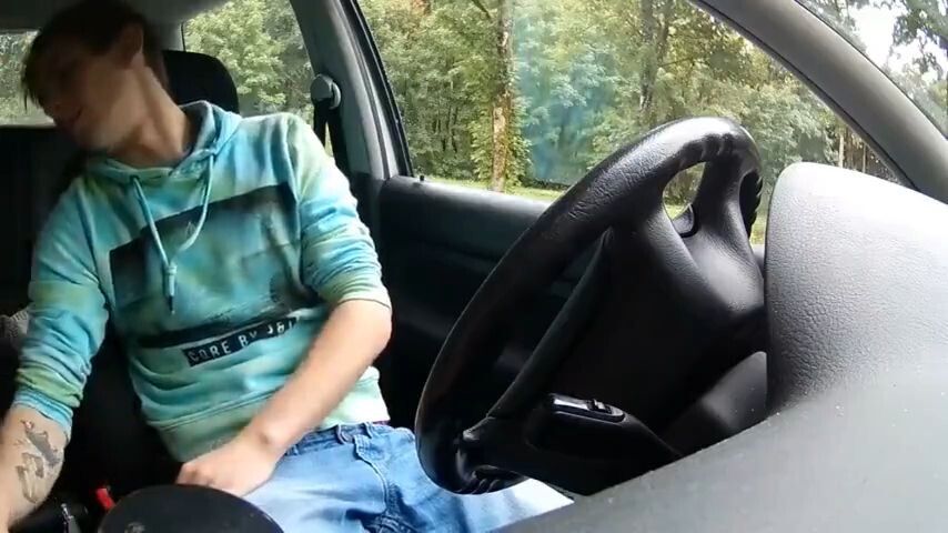 Follando ruso con su novio en la calle