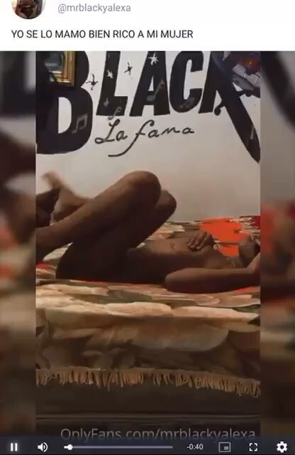 Mr Black Fame mamá al culo de su esposa