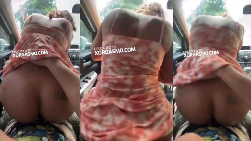 Tokischa Symbling en el vehículo