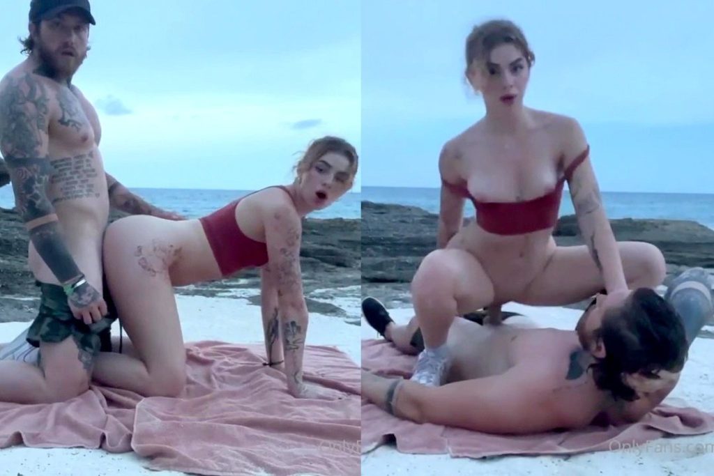 Emily Oram A la mierda en la playa PPV Video descargado