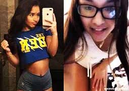 Alahna Ly Desnudos De Deslizamiento De Pezones Y Video De Culo Twerking