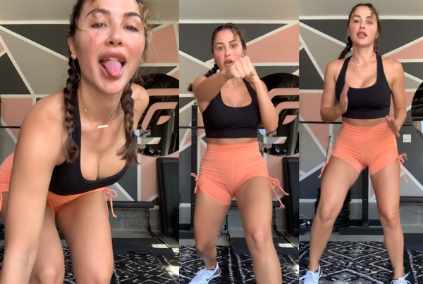 Ana Cheri Onlyfans Entrenamiento Video Lascivo