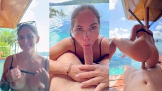 Aspen Rae POV Piscina Mamada Cogida Vídeo PPV Descargado