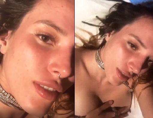 Bella Thorne Desnuda Selfie Instagram Video