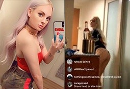 CourtneyySmoke muestra su culo en Evan TwitchCon