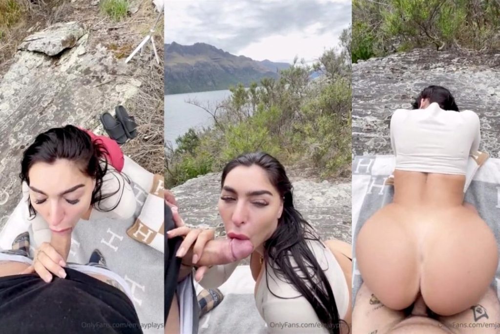 Emily Rinaudo Sexo en un picnic al aire libre solo para fanáticos Video descargado