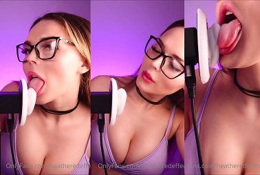 HeatheredEffect Cierra tu oído comiendo video ASMR descargado