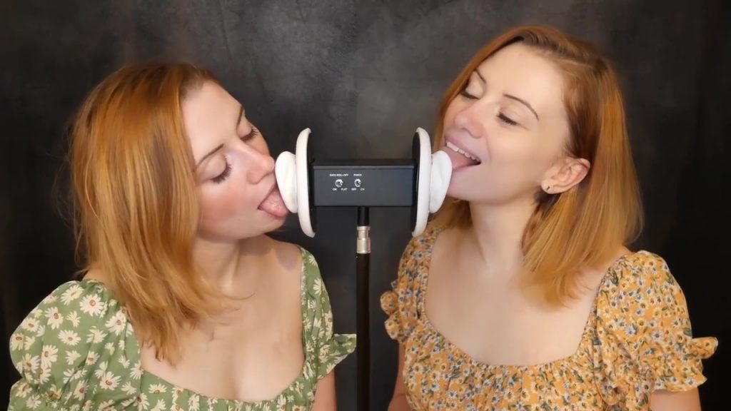 Jodie Marie ASMR Twins Lamiendo orejas Video de Patreon descargado
