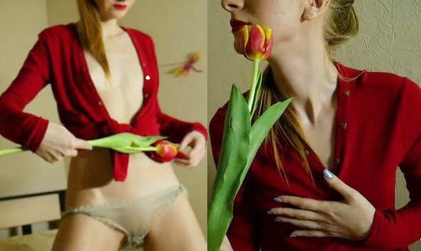 Pelirroja Foxy Sensualidad De Flores Video Teaser De Patreon