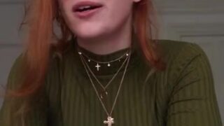 Pelirroja sexy Imogen Lucie Estudiante Profesora JOI