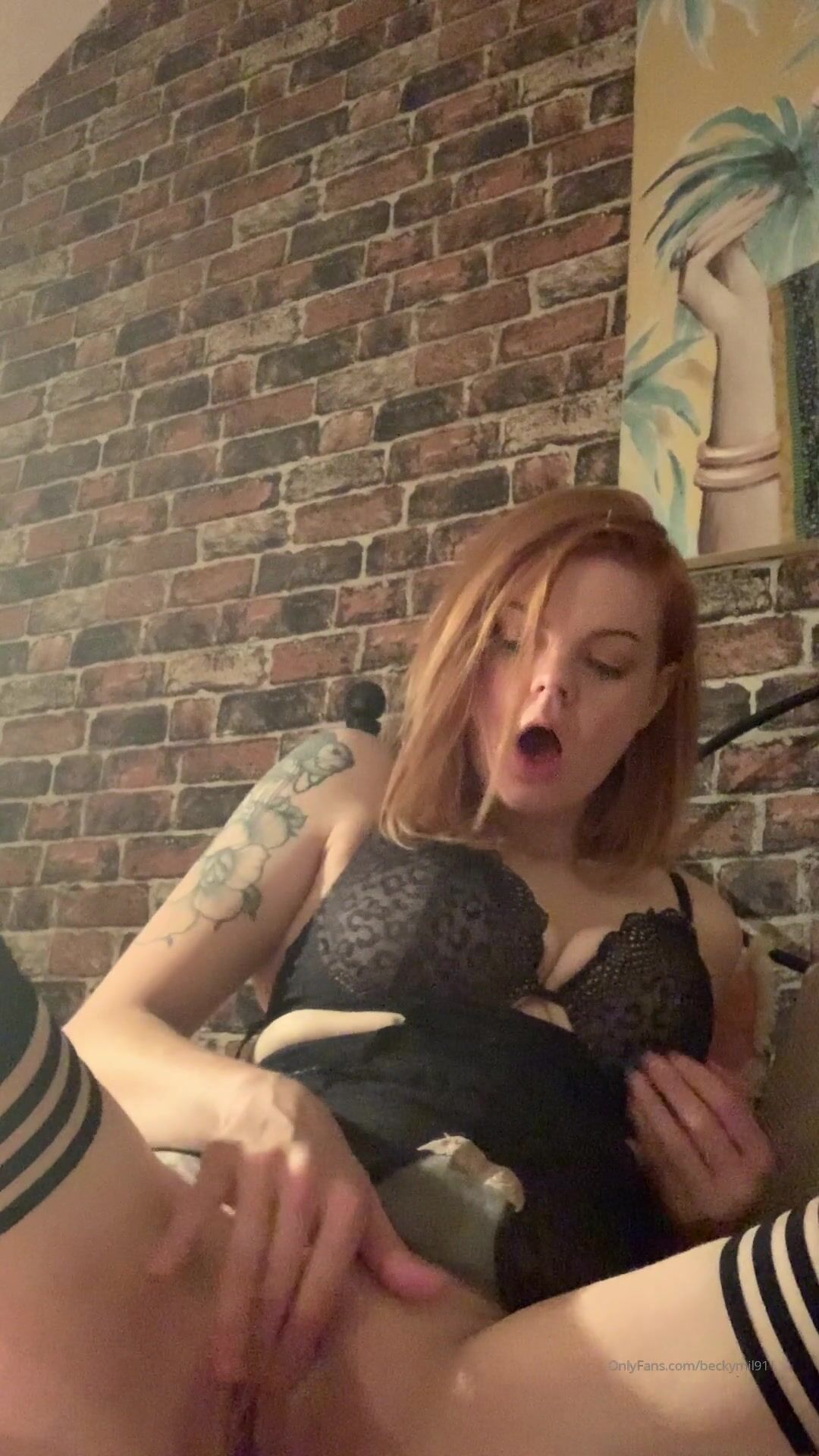 Rebecca Goodwin filtró la masturbación