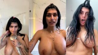 Se filtró la transmisión en vivo completa de Mia Khalifa Nude Titty Onlyfans