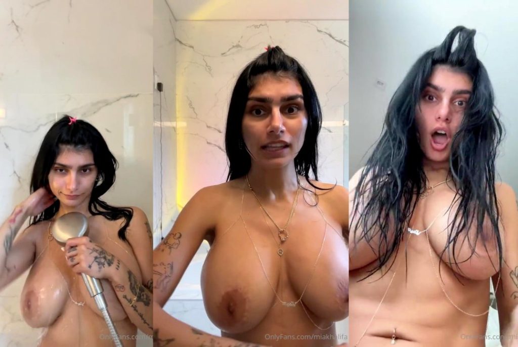 Se filtró la transmisión en vivo completa de Mia Khalifa Nude Titty Onlyfans