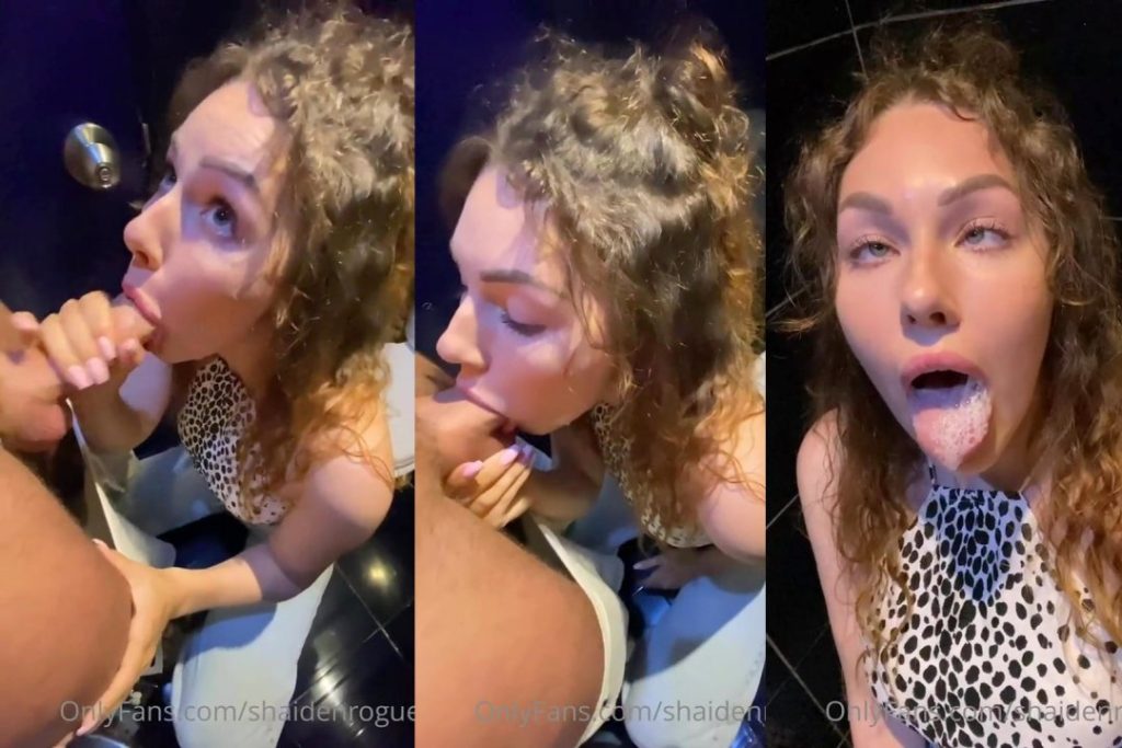 Shaiden Rogue POV Baño Mamada Tragar Video Descargado