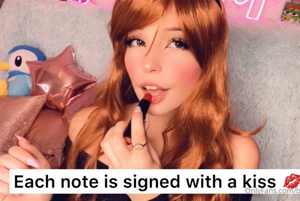 Tarjetas coleccionables de la película Belle Delphine