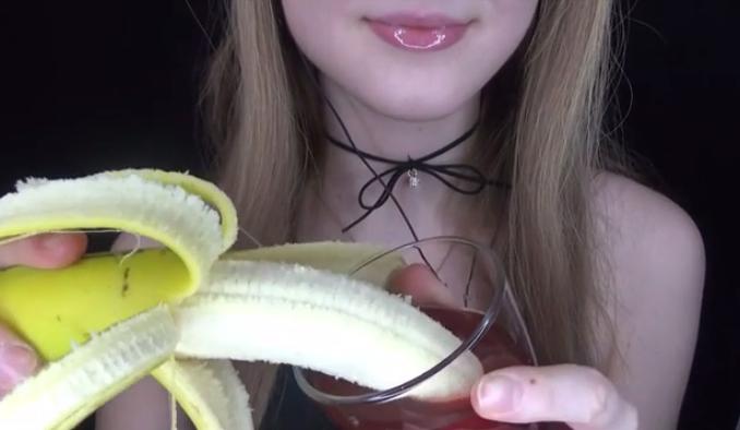 Tartas de guisantes y plátano