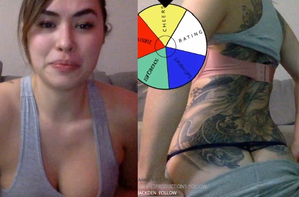 Twitch Streamer muestra tatuajes de burro