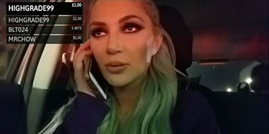 Twitch Thot cree que es su conductor de Uber; el tipo cree que está enganchado.