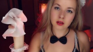 Valeriya ASMR Maid limpiará tu mente sucia
