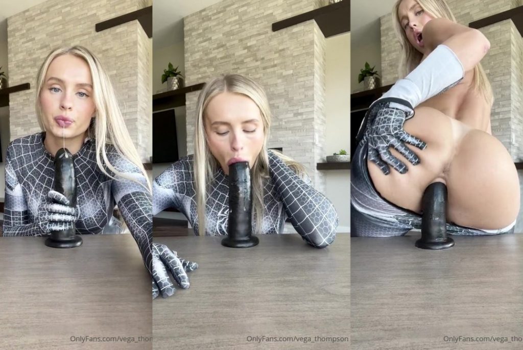Vega Thompson Spider Girl monta video POV descargado