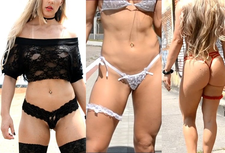 Video de prueba pública de lencería de Nanda Bibelo Patreon