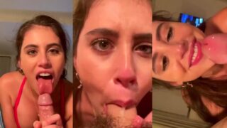 Video descargado de Violet Summers POV, garganta profunda y corrida