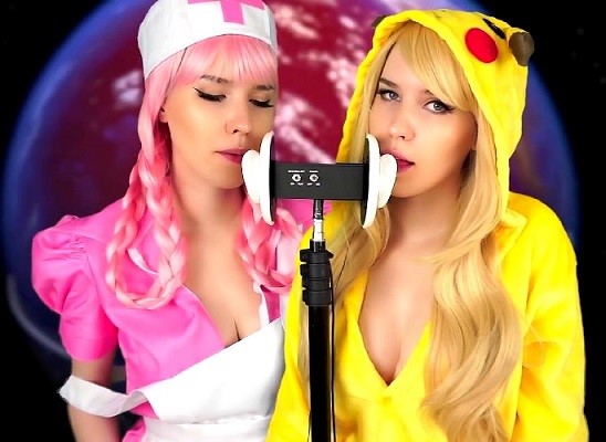Vídeo exclusivo de Patreon de ASMR MOOD Nurse Joy y Pikachu